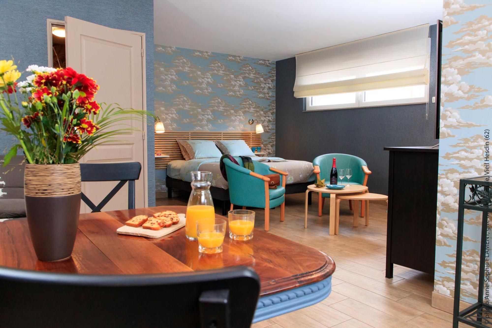 Gite Du Vieux Saule 1 Gite Avec Spa Privatif Pour 2 Personnes 1 Suite Familiale Sans Spa Vieil-Hesdin Bagian luar foto